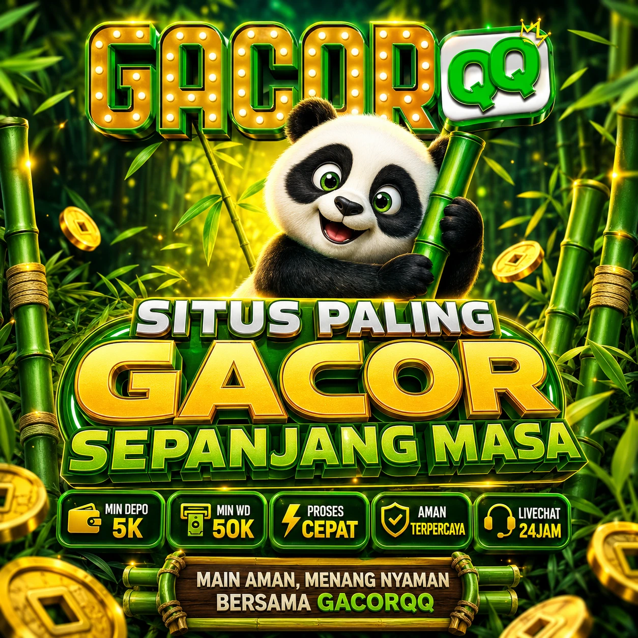 Slot dp GACORQQ Front Black 